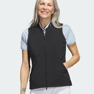 Adidas New Women’s Ultimate365 Tour Frostguard Vest Black Size XS $200